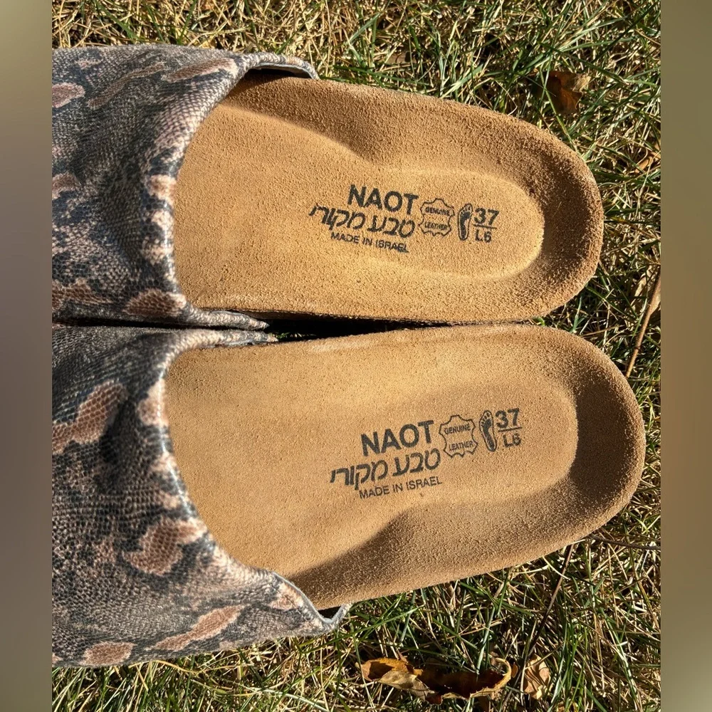 NWOT Naot Ipanema Slide Sandals - Picture 11 of 14